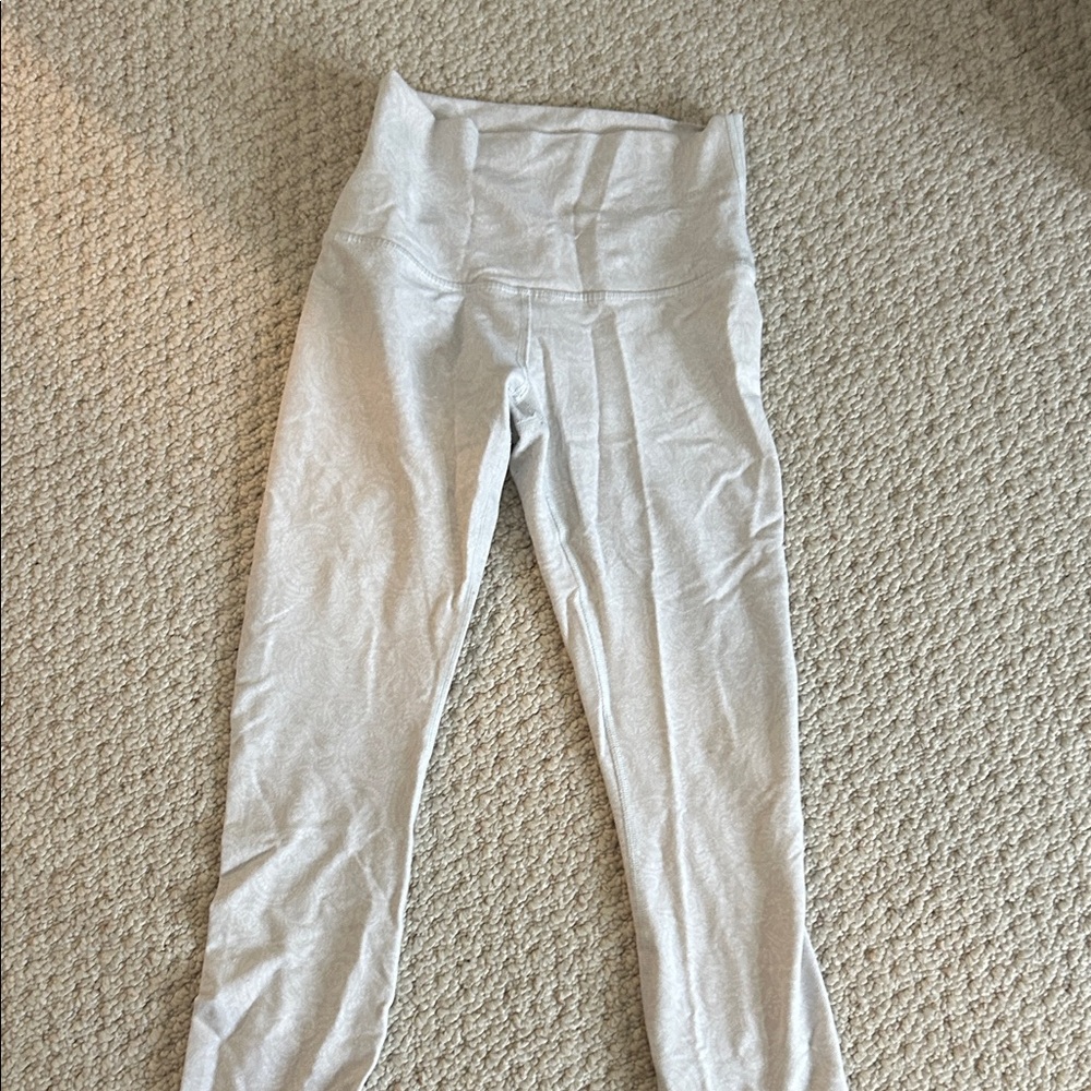 lululemon athletica Light Gray Leggings - Picture 2 of 3